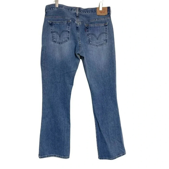 Vintage Levis Nouveau‎ 515 boot cut 12M mid rise blue jeans - Picture 1 of 5